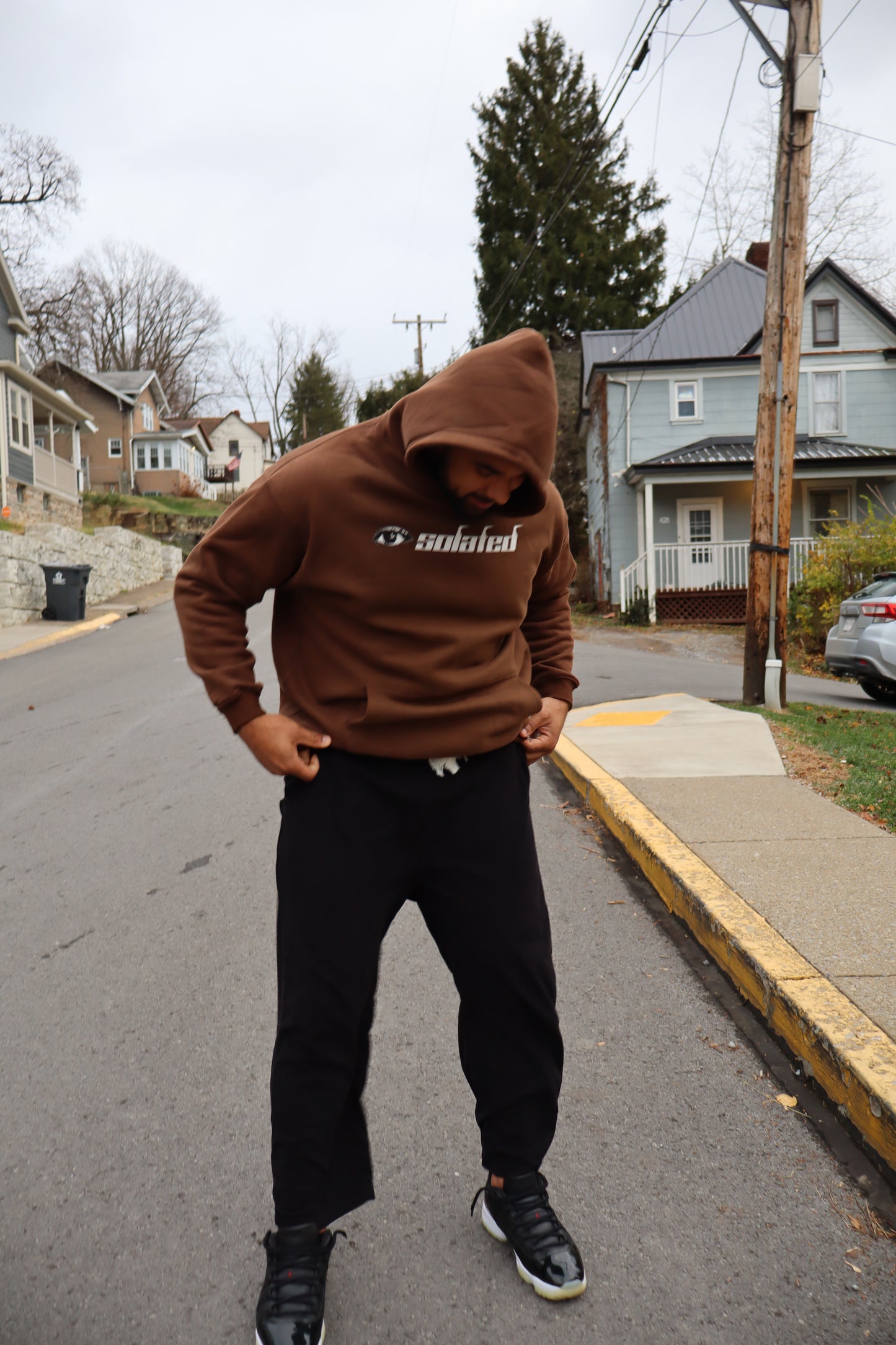 👁️ BROWNISH HOODIE