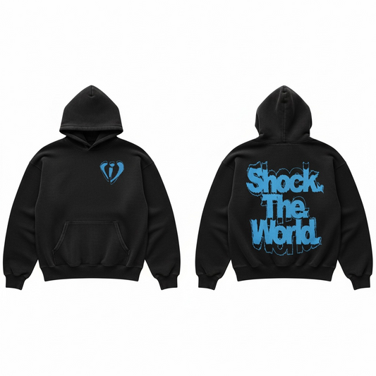BLACK AND BLUE STW HOODIE