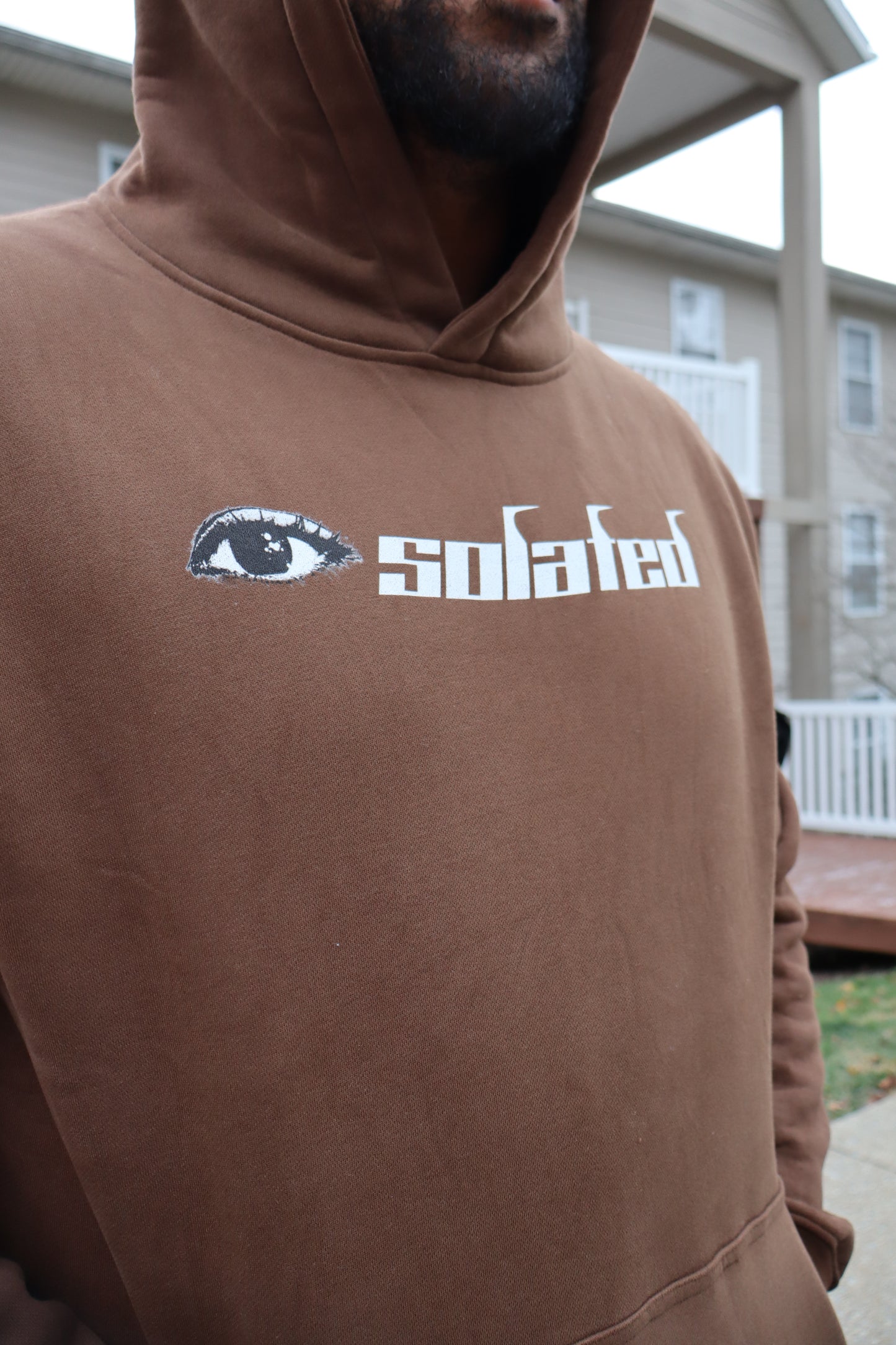 👁️ BROWNISH HOODIE