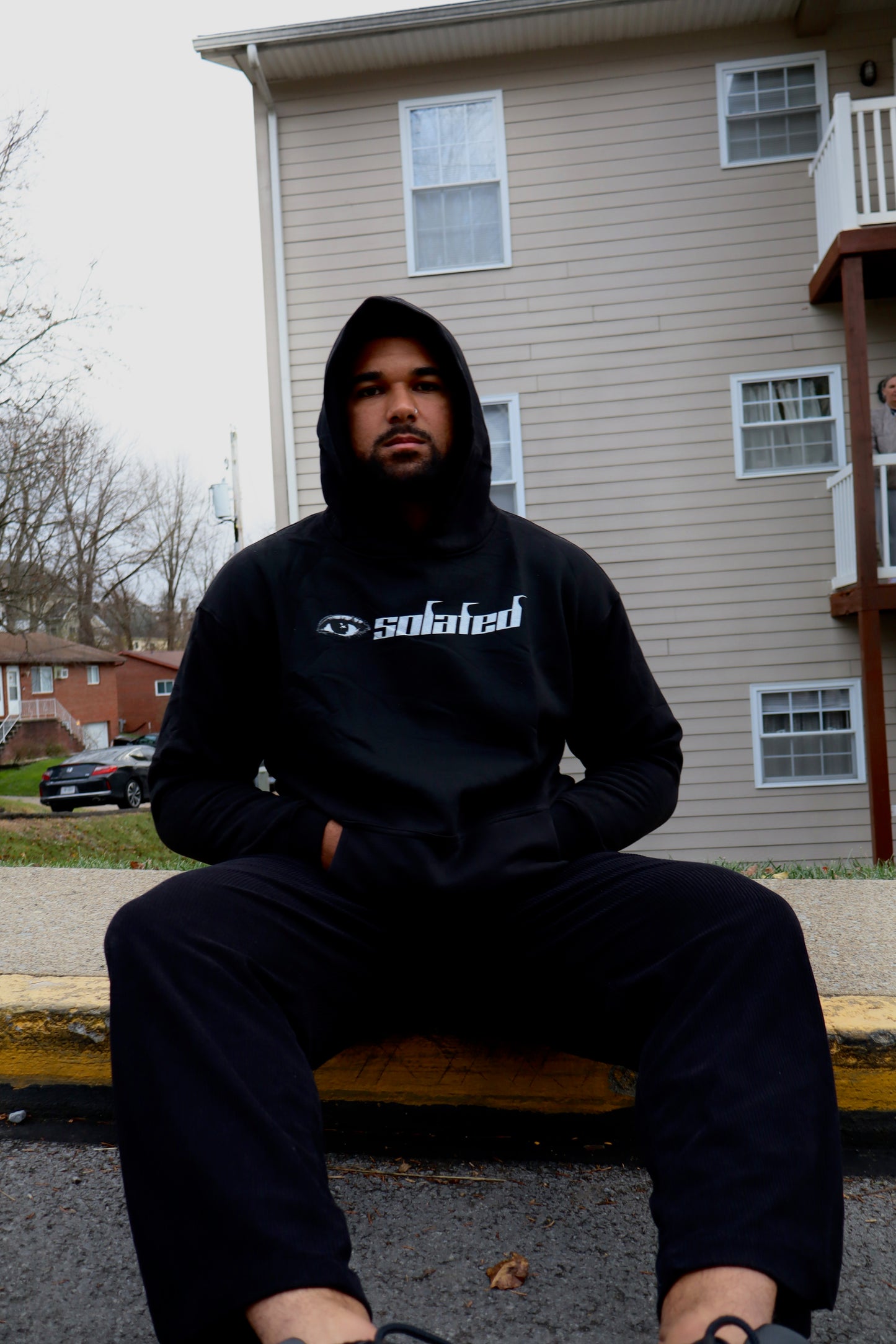 👁️ BLACK HOODIE