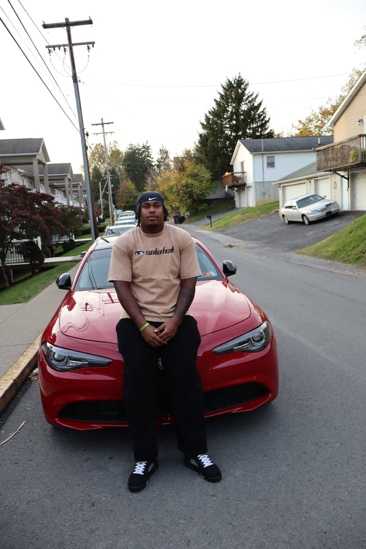 👁️SOLATED TAN TSHIRT