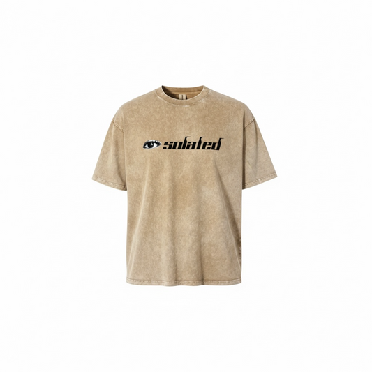 👁️SOLATED TAN TSHIRT