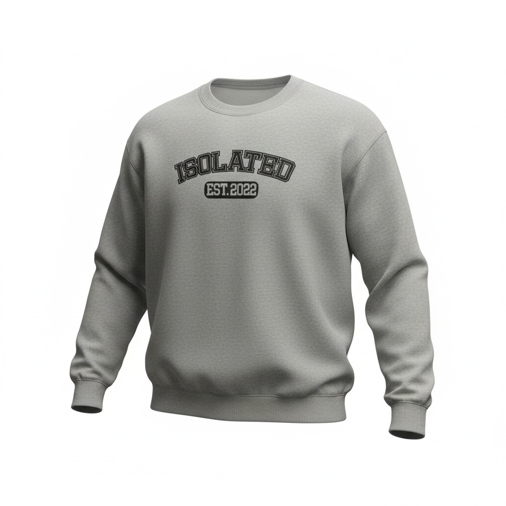 ISOLATED CREWNECK